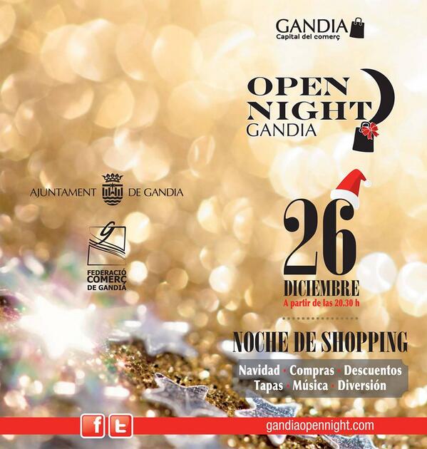 GandiaOpenNight's tweet photo. Ahora sí, llegó el gran día... ¿Estáis preparados? #GandiaOpenNight http://t.co/xQ9R7opSsL