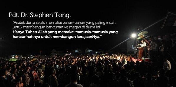 Rev. Stephen Tong (@revstephentong) on Twitter photo 