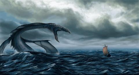 海の絶望感がヤバ過ぎる 謎の生物が現れた どうする 戦う 全力で逃げる を選んだ人はrt T Co Zqru0gii2k