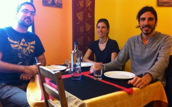 geosophers's tweet photo. Christmas company lunch? No! World domination planning session for @geosophers http://t.co/LkAGmp3rzi