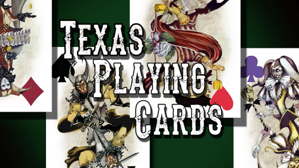 TexasPlayinCard's tweet photo. A new 64 card deck.  http://t.co/qCbkxQvIjn #playingcards #poker #texasholdem #art #design #games http://t.co/CgFYGNRbg7