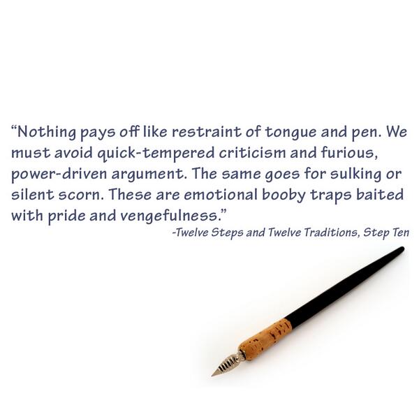 MARRIncRecovery's tweet image. Here's a #StepTen message we can all benefit from: