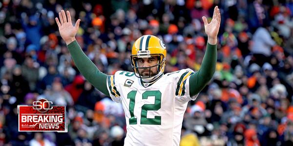 BREAKING: Aaron Rodgers will start for the Packers this Sunday against Chicago. Winner will take the NFC North crown.