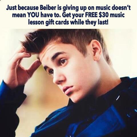 CHMusicAcademy's tweet photo. FREE Music Lesson Gift Cards Anyone? We have a limited supply and they are going fast. http://t.co/z1gu7VpRNe http://t.co/d6I0UlSITr