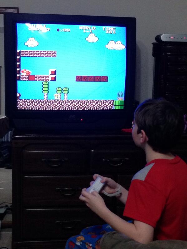 fdncred's tweet image. Sam playing a classic game and loving it.