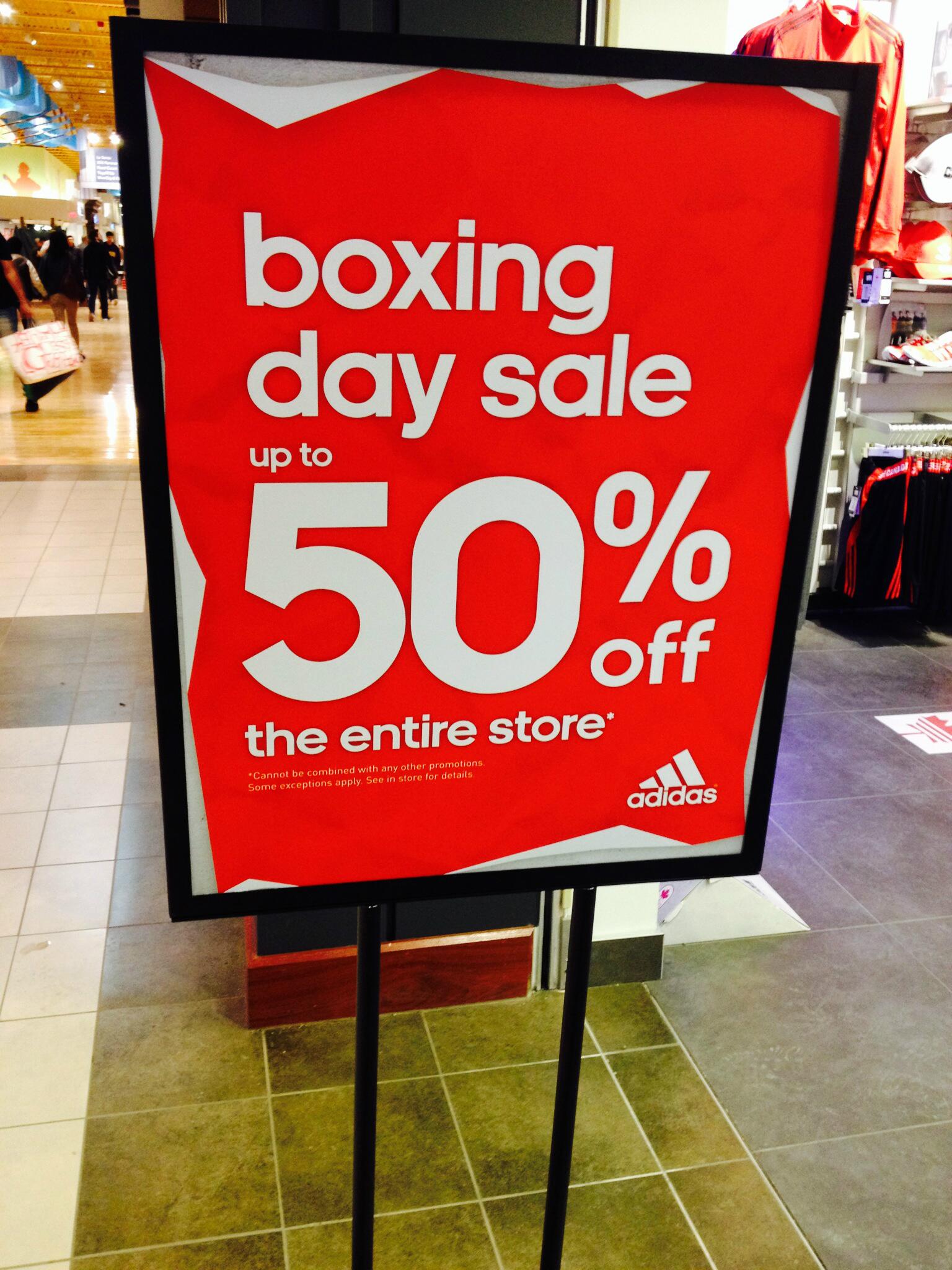 boxing day adidas sale