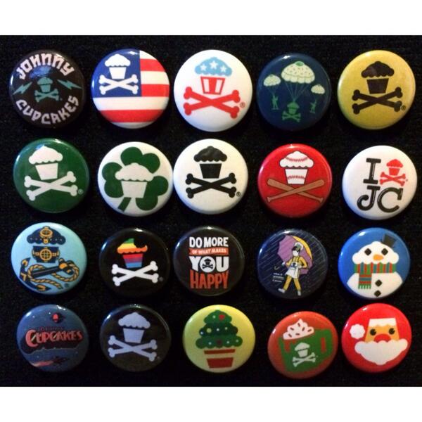 For Christmas my mom collected my <a href="/JohnnyCupcakes/">Johnny Cupcakes</a> pins in a shadow box. (Cc: <a href="/JHNYCPKS_LA/">Johnny Cupcakes LA</a>) instagram.com/p/iZJ5IOF4ZH/