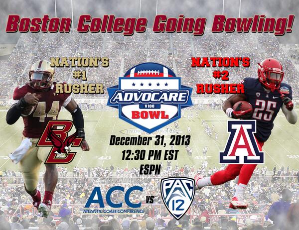 Andre44Heisman's tweet photo. Watch #Andre44Heisman, the nation's No. 1 rusher, vs. the No. 2 rusher, Arizona's Ka'Deem Carey in @AdvoCareV100Bwl http://t.co/jNY8cQIjaU