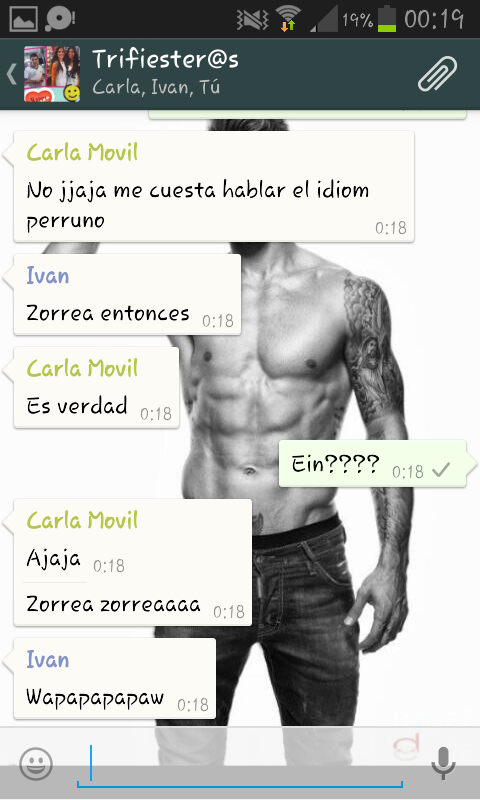 FaniGomez93's tweet photo. En serio... pa flipar , si ellos se entienden sobra! @IvanCTri @CarlaFornas http://t.co/jp0XGsLPpK