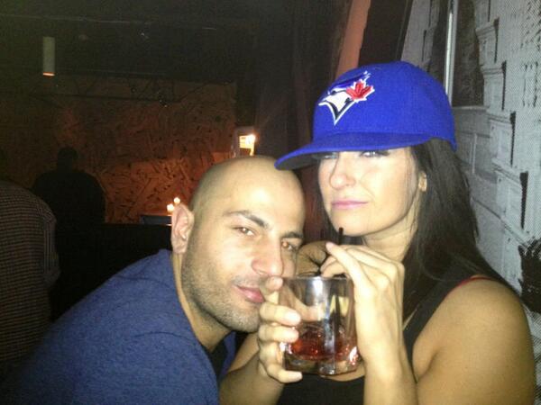 TooMuchPretty's tweet photo. #tbt repping my city's @bluejays at Nyood http://t.co/cr7yj5MPRx