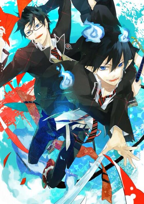 青の祓魔のtwitterイラスト検索結果 古い順