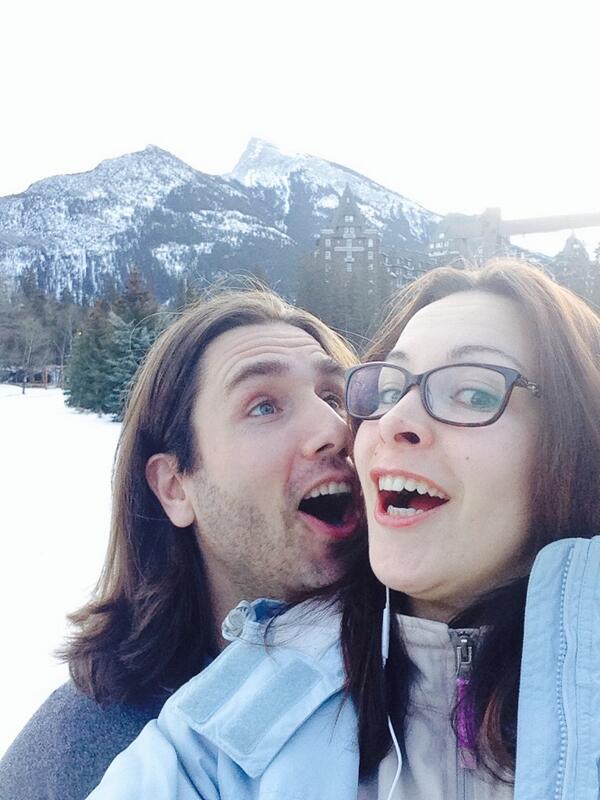 We spent the holiday being #goofy in #Banff #Alberta