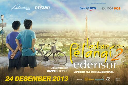 "<a href="/cinema21/">Cinema XXI</a>: LASKAR PELANGI 2: EDENSOR tayang mulai 24 Desember 2013. Detail jadwal di bit.ly/1cjGc1o "