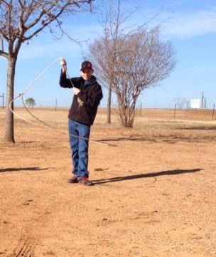 motorbeast's tweet photo. Lil trick ropin this morning http://t.co/dQ7CesX42M