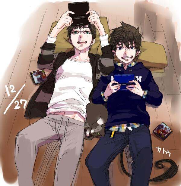 O Xrhsths Tvアニメ 青の祓魔師 京都不浄王篇 Sto Twitter 燐 雪男オメデトウ ホマー Rt Katohhhhhh 今日は奥村兄弟のお誕生日 お祝いリプライありがとうございました ついでにコミックス１２巻も 本日から発売です よろしくお願いします Http T