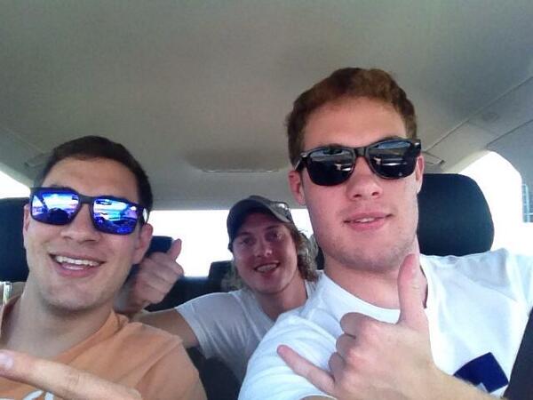 BuschJunior's tweet photo. Roadtrippin with my Boi's @BuschOke @AlanTout96 .. http://t.co/e4QdKQZEtr