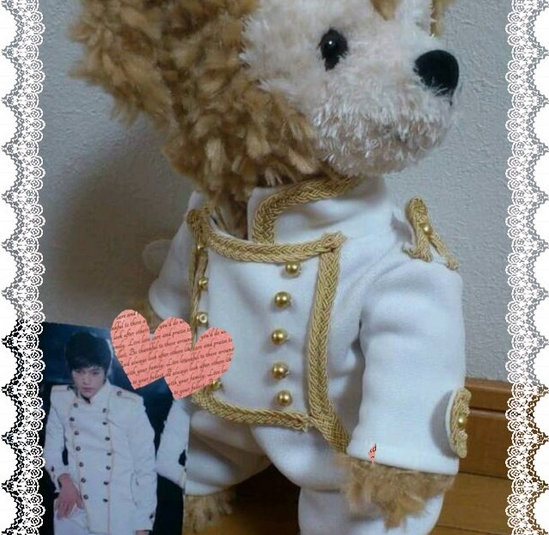 [FanMade] Teddy Bear with outfit stage like Myungsoo by lkazu0313 #1