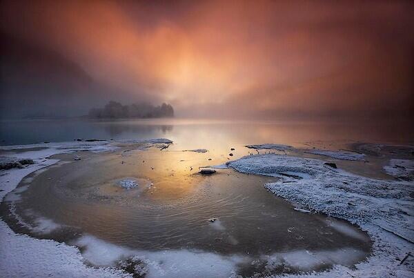 Magical mist, snow and winter light, Lochaber #Scotland