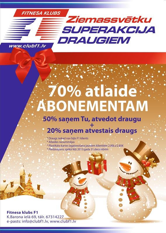 FitnesaKlubsF1's tweet photo. ...vai atved draugu un dāvanas saņemiet abi! :) http://t.co/Xcs7IoMSfw