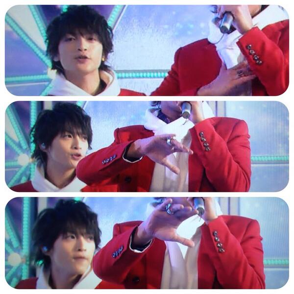 kis_shiiiii's tweet photo. 【MステSP キスマイ】
藤ヶ谷さんの後ろで口ずさんでる玉森くんがかわいすぎる ♡ http://t.co/mFwMaRPbID
