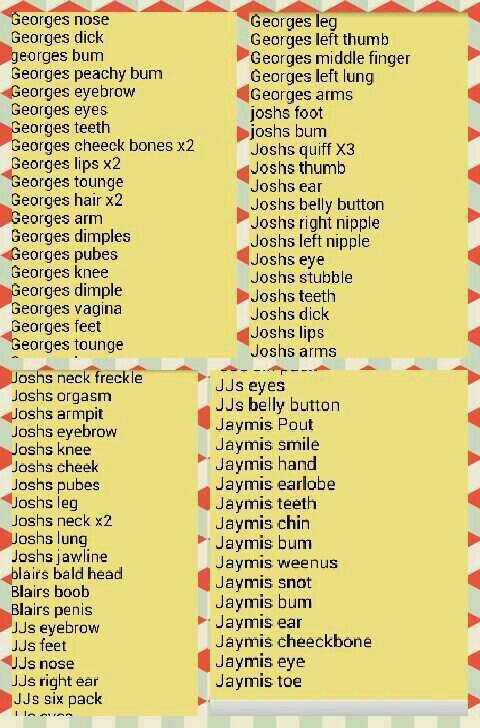 georgesknees's tweet photo. ALL BODY PARTS! IF YOU'RE NOT ON THIS RT SO I CAN PUT YOU ON IT http://t.co/LUci3T2AMx
