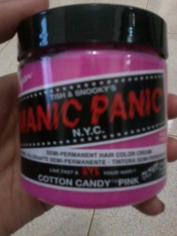 Vesilly_stuff's tweet image. #sale #manicpanic 118ml cotton candy pink . asli USA . price? mention :)  #jualmanicpanic #manicpanicmurah