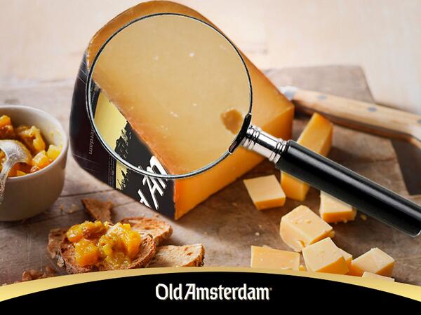 Was sind die weißen Kristalle auf dem Käse? Das sind #Reifekristalle, sie verleihen ihm die charakteristische Würze.