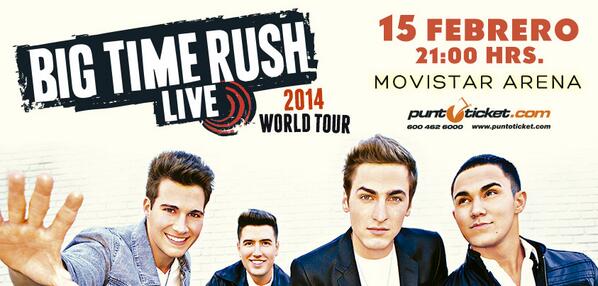 freetimeeventos's tweet image. Recuerden Rushers! Sígannos @Freetime_Chile y podrán conocer en persona a @bigtimerush el día del concierto!