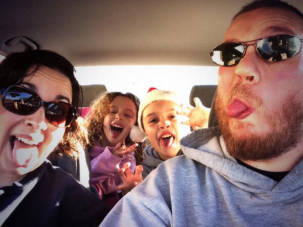 On the road. #LookOutTexas #FamilyRoadTrip