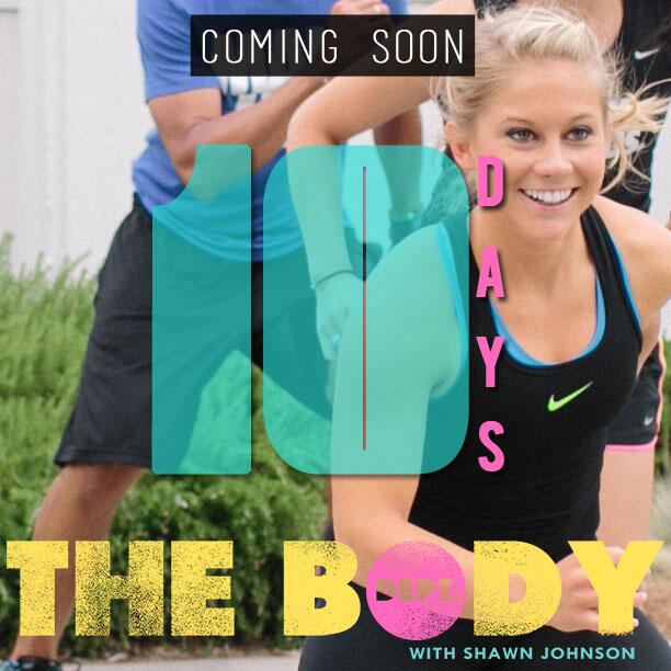 Shawn Johnson East on Twitter "It's official. TBD is coming soon! RT TheBodyDept Let the