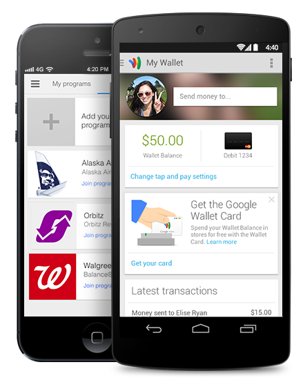 GooglePay's tweet photo. Deck out your mobile device with the Google Wallet app to shop, save, and pay http://t.co/SU9GFXM15o #AppsbyGoogle http://t.co/EMNVe8Xs7S