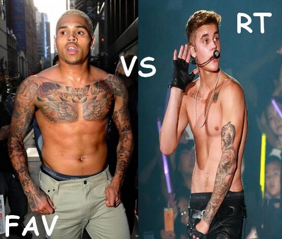 CeIebVSCelebFR's tweet photo. 1er VS sur les #Tatouages

Fav Chris Brown or RT Justin Bieber http://t.co/gdXxXzFHTX
