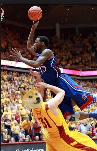 Cycloge's tweet photo. Such malarkey 
            Many bad call
Much charge
         So big 12 refs http://t.co/s2TqjuVHh5