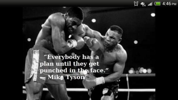 Niles On Twitter Mike Tyson S Famous Quote Applies To Trading As Well As Boxing Http T Co 3jf1kayqqm Trading Stocks Tyson