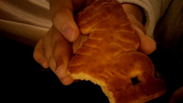 lucy_sel's tweet photo. i'm eating dinosaurs yeah!!! http://t.co/HZgglYUeSc