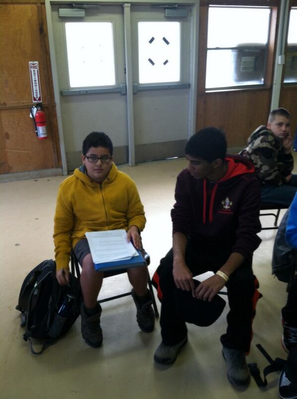 troop140's tweet photo. Man, this is like school! http://t.co/CPxeaQioEB