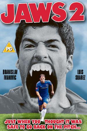 SunChelsea's tweet photo. Bite-victim Branislav Ivanovic has forgiven Chewy Suarez ahead of pair's reunion http://t.co/8Hx1dTaaW9 #cfc #lfc http://t.co/0RJ775tmYQ