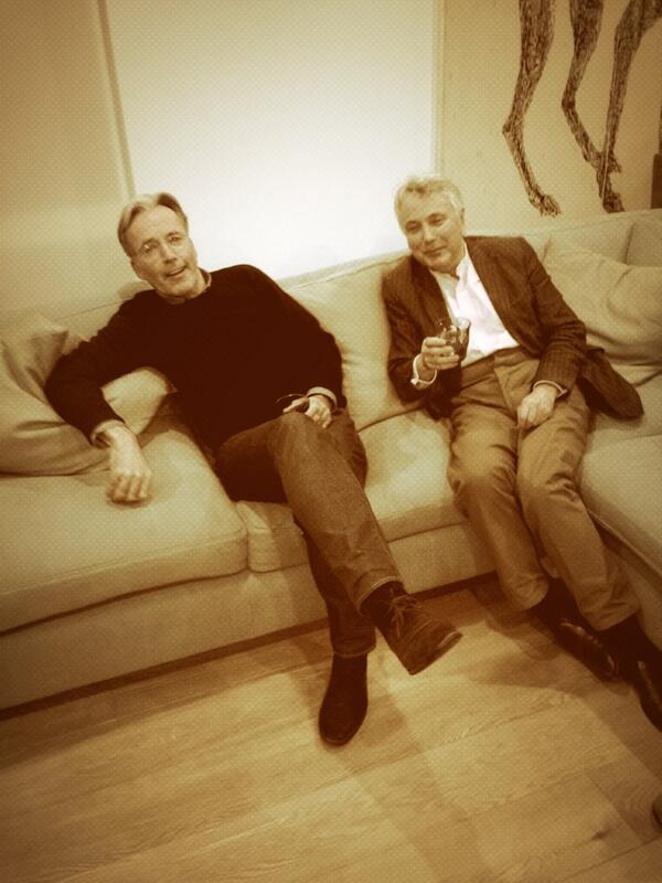 Charles Ward-Jackson and John Edwards leaning to the right (political joke)