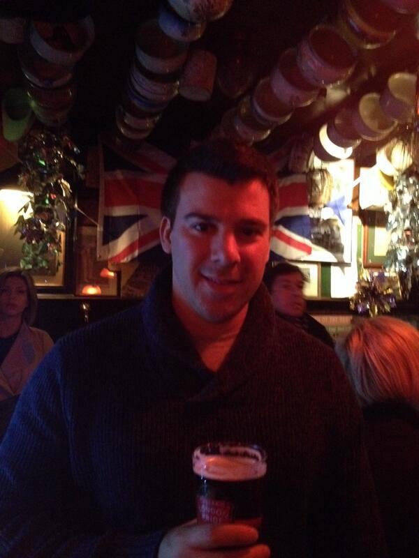 danbdan81's tweet photo. Having a pint at the Churchill arms, you so jealous @ThomasJoli #londonpride http://t.co/Dk7roiPB66