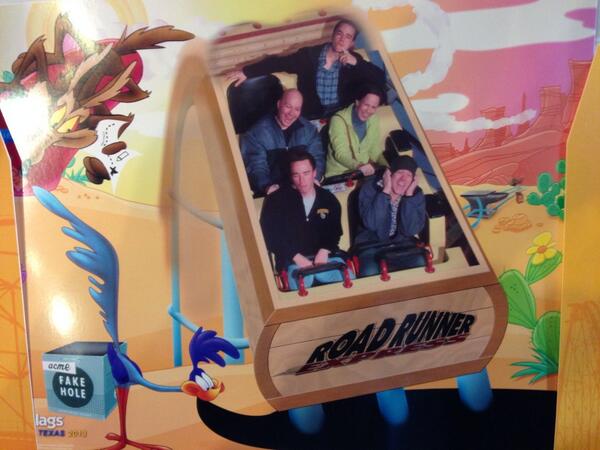 Takin on the coasters #fiesta #woot