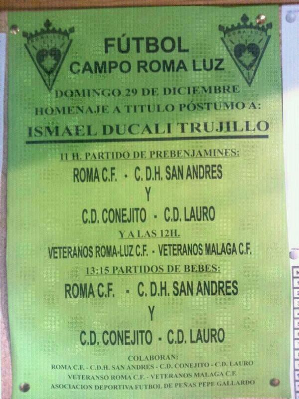 <a href="/dxtmalaga/">deportemalaga</a> hola el partido es el domingo por favor comparte el cartel gracias
