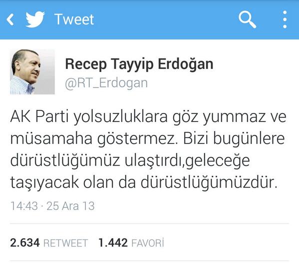 “<a href="/Ak_Karapinar/">AK Parti Karapınar</a>: #YolsuzlukBahaneİhanetŞahane ”