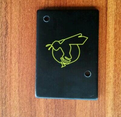 bitgtr's tweet image. New picture of the aluminium backplate from the factory!