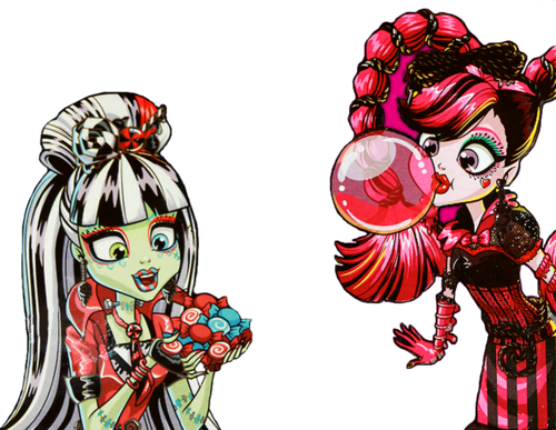 viperine74's tweet photo. @MHFrankieStein6 and @DraculauraOff I love these two pictures of you ghouls http://t.co/pl7GutHQvl