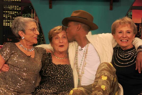 3 golden sisters on twitter somebody love us pharrell yolo http