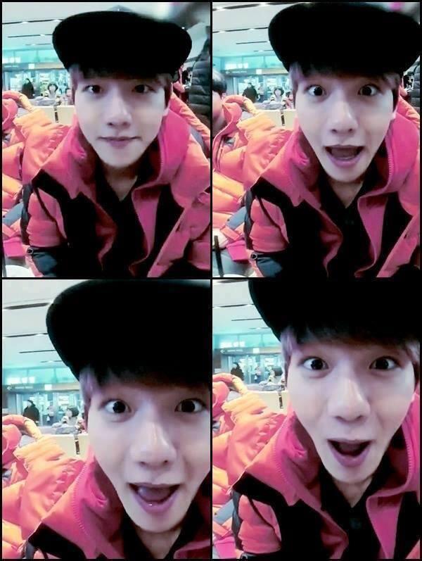 Rin_felix's tweet photo. that stupid face...i love it....Baekhyun my Light... http://t.co/8fQoMNhAL6