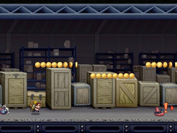 Ru_B's tweet photo. I just flew 630m in an awesome game of #JetpackJoyride on iPad. http://t.co/KnzVylhobi http://t.co/ikFZ3pTJer