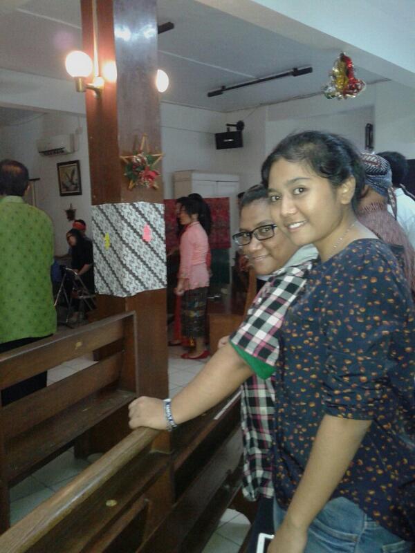 Beberapa pengurus GP GPIB Ekklesia menghadiri Ibadah Pelkat Pelayanan Teruna