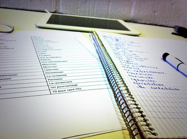 The pursuit of knowledge, as by reading, observation or, research.  #studying