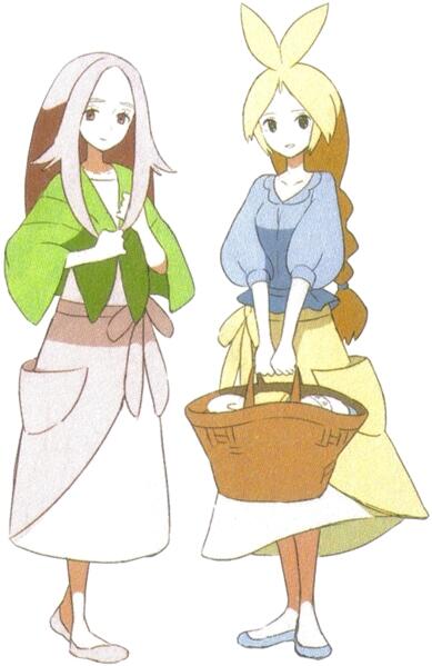 ポケモン人物画像bot ポケモン画像 愛の女神バーベナ 平和の女神ヘレナ プラズマ団 ブラック2 ホワイト2 T Co Rvwrnud8eg